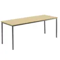 Rectangular Student Spiral Stacking Table